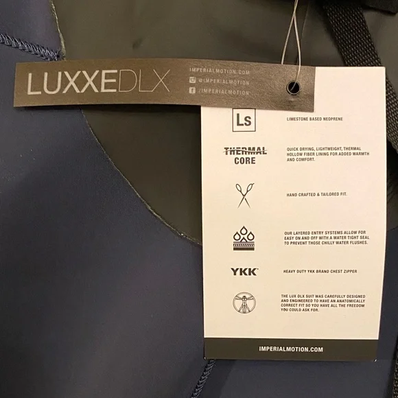 Imperial Motion 3/2 Luxxe Deluxe Back zip Wetsuit - Women’s - Picture 3 of 4